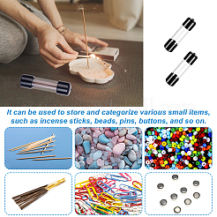 5Pcs PVC Plastic Transparent Storage Tube&nbsp;FIND-GA0008-68C
