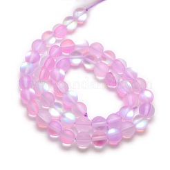 Synthetic Moonstone Beads Strands&nbsp;G-F142-8mm-09