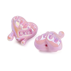 Plating Opaque Acrylic Beads&nbsp;AC-CBAB31A-01A