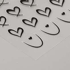 4 Sheets 4 Styles Plastic Stickers&nbsp;MRMJ-DJ0001-11