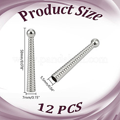 12Pcs Alloy Cord Ends&nbsp;FIND-HY0004-71P