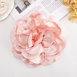 Flower Polyester Brooches&nbsp;JEWB-WH20008-04B