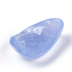 Natural Blue Chalcedony Cabochons&nbsp;G-O174-14