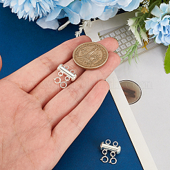 925 Sterling Silver Slide Lock Clasps&nbsp;FIND-AB00049