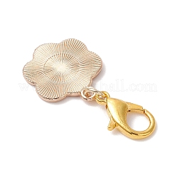 Alloy Pink Enamel Pendant Decorations&nbsp;HJEW-JM04638