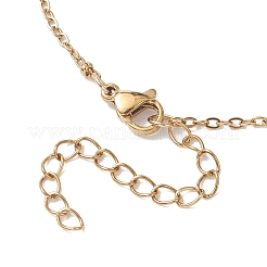 304 Stainless Steel Cable Chain Satellite Chain Slider Necklace Making&nbsp;AJEW-JB01511-01