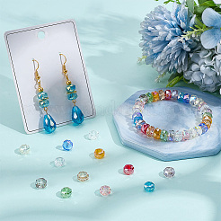 240Pcs 12 Colors Electroplate Glass Beads&nbsp;FIND-SC0023-82