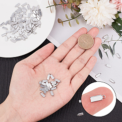 304 Stainless Steel Stamping Blank Tag Charms&nbsp;STAS-UN0006-69P