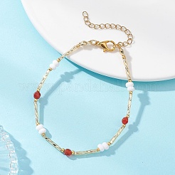 4Pcs Glass Seed Beaded Bracelets for Women&nbsp;BJEW-MZ00261