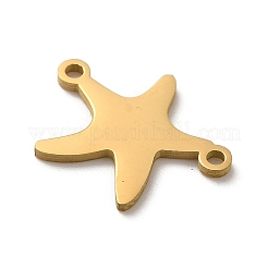 304 Stainless Steel Connector Charms&nbsp;STAS-O005-25G