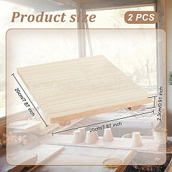 Wood Clay Cutter Base Plate&nbsp;TOOL-WH0155-57B