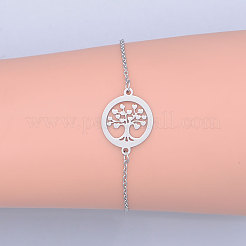 Tarnish Resistant 201 Stainless Steel Link Bracelets&nbsp;BJEW-T011-JN488-1