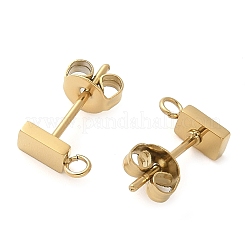 304 Stainless Steel Stud Earring Findings&nbsp;STAS-Q345-41G