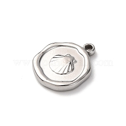 304 Stainless Steel Pendants&nbsp;STAS-I348-02P-04