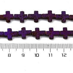 Electroplated Natural Lava Rock Beads Strands&nbsp;G-A256-A01-01F