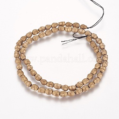 Electroplated Non-magnetic Synthetic Hematite Beads Strands&nbsp;G-K259-08I
