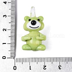 Handmade Lampwork Pendants&nbsp;LAMP-N034-24D