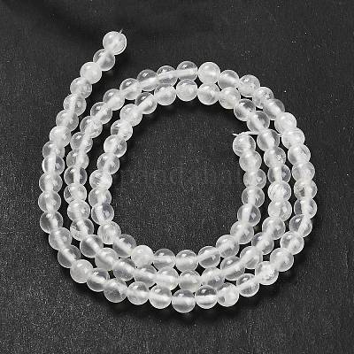 Natural White Jade Beads Strands&nbsp;G-B128-A02-01-1