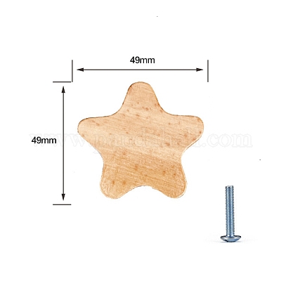Wood Drawer Knobs&nbsp;PW-WG19186-03-1