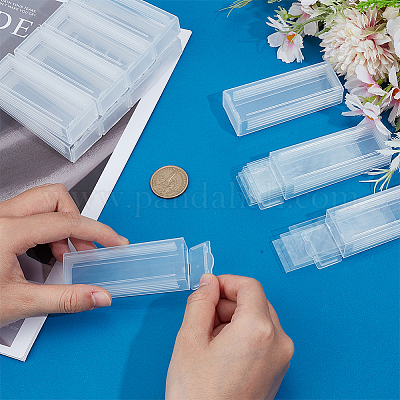 Plastic Microscope Slide Staining Jars&nbsp;CON-WH0089-162-1