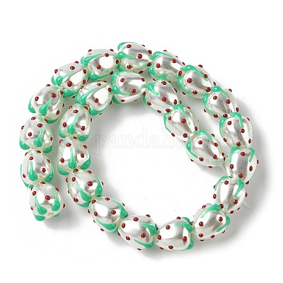 Baking Paint Baking Paint Glass Beads&nbsp;LAMP-Z014-02B-1