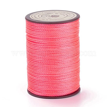 Round Waxed Polyester Thread String YC-D004-02E-136-1