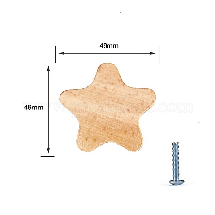 Wood Drawer Knobs&nbsp;PW-WG19186-03-1
