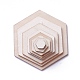 Wood Cabochons&nbsp;WOOD-I004-55B-2