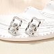 Brass Stud Earrings&nbsp;EJEW-G432-01P-1