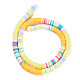 Handmade Polymer Clay Bead Strands&nbsp;CLAY-S096-030F-2