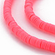 Handmade Polymer Clay Bead Strands&nbsp;CLAY-T002-4mm-74-3