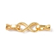 Brass Fold Over Clasps&nbsp;KK-U016-20G-1