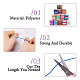 Segment Dyed Polyester Thread&nbsp;NWIR-TA0001-03C-4