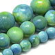 Synthetic Ocean White Jade Beads Strands&nbsp;G-S254-6mm-C01-1