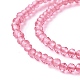 Transparent Glass Beads Strands&nbsp;GLAA-C019-01A-19-3