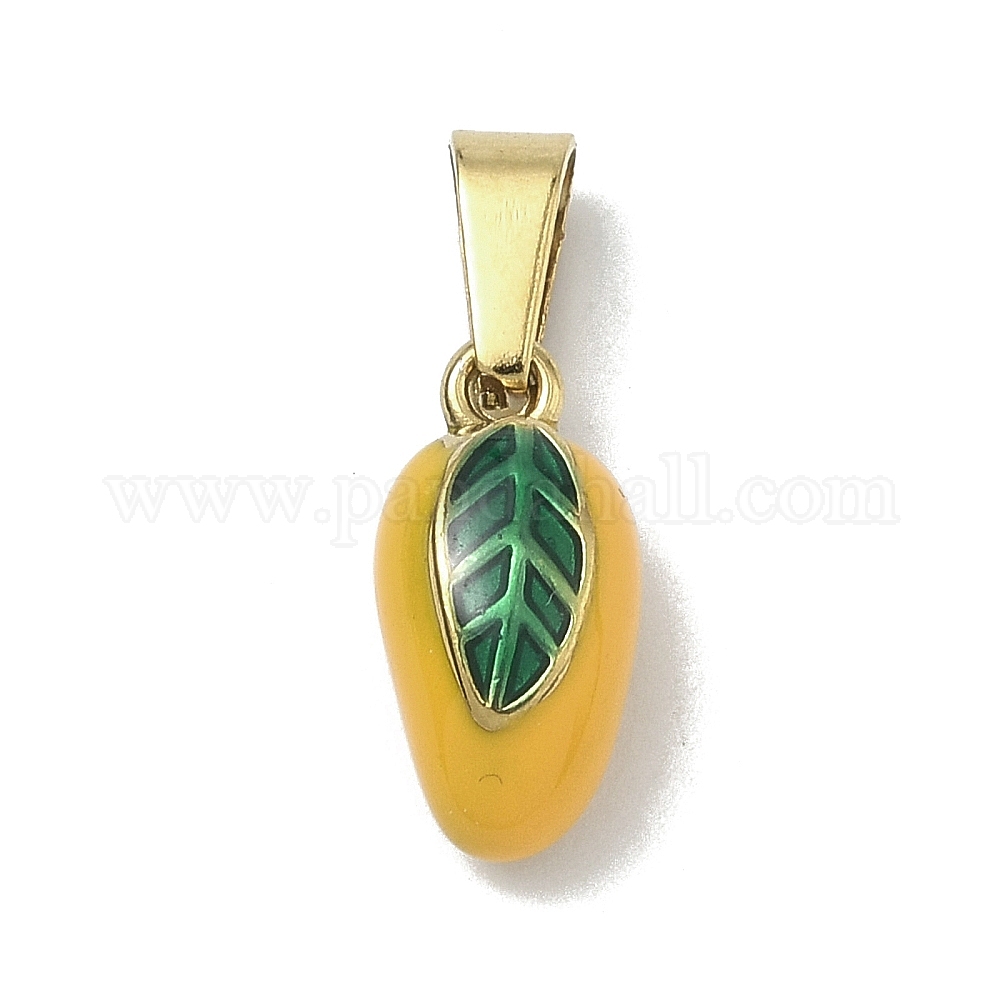 Wholesale 304 Stainless Steel Enamel Fruit Vegetable Charms - Pandahall.com