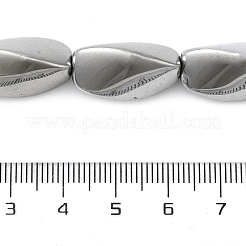 Electroplated Non-magnetic Synthetic Hematite Beads Strands&nbsp;G-P518-01B