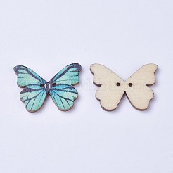 Wooden Buttons&nbsp;BUTT-WH0014-01