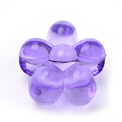 Transparent Acrylic European Beads&nbsp;TACR-S144-14