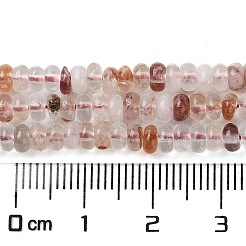 Natural Red Hematoid Quartz/Ferruginous Quartz Beads Strands&nbsp;G-H292-A07-01