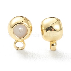 Rack Plating Brass Tube Bails&nbsp;KK-F826-02A-G