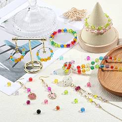 1280Pcs 32 Colors Transparent Acrylic Beads&nbsp;TACR-SZ0001-20B