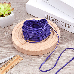 10M Folding PU Leather Cord&nbsp;OCOR-GF0004-12D-09