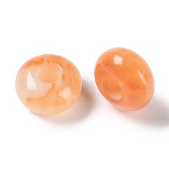 Two Tone Resin European Beads&nbsp;RESI-F055-09