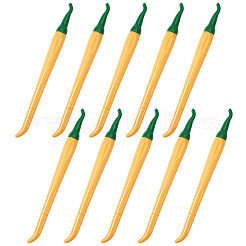 10Pcs Plastic Pepper Shape Gel Pen&nbsp;AJEW-TA0002-42B