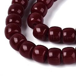 Opaque Glass Beads Strands&nbsp;GLAA-NH0002-B13
