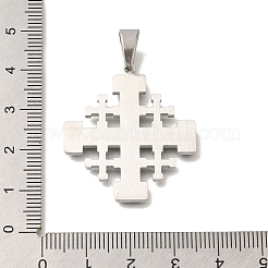 304 Stainless Steel Enamel Pendants&nbsp;STAS-C105-10P