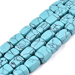 Synthetic Turquoise Dyed Beads Strands&nbsp;G-T138-99
