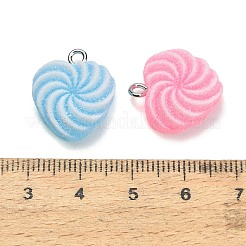 Opaque Resin Pendants&nbsp;CRES-B039-02