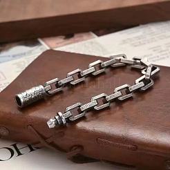Brass Rectangle Link Chain Bracelets for Men&nbsp;FS-WG04BA2-01